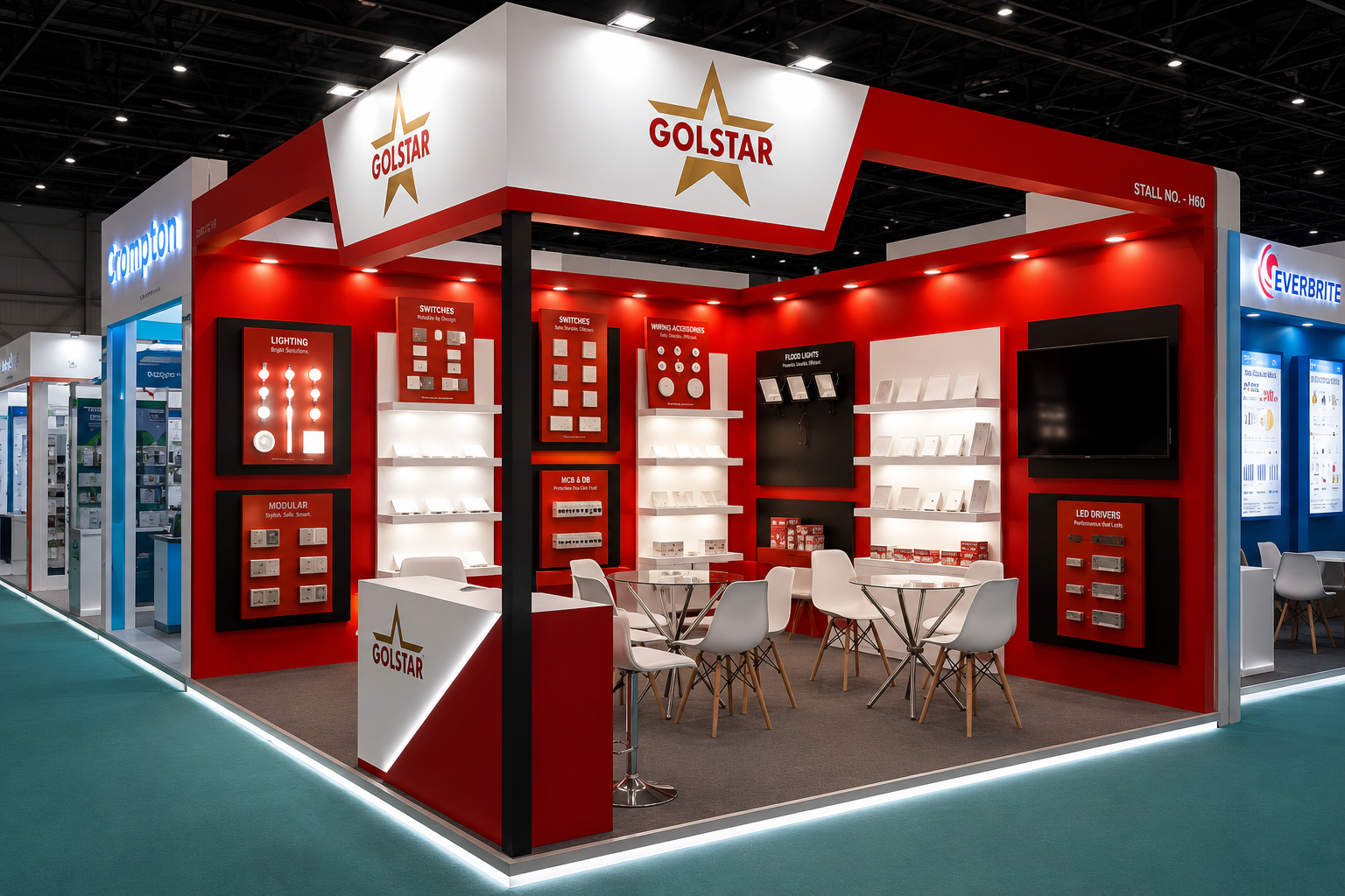best exhibition stand contractors for Factory Automation Expo